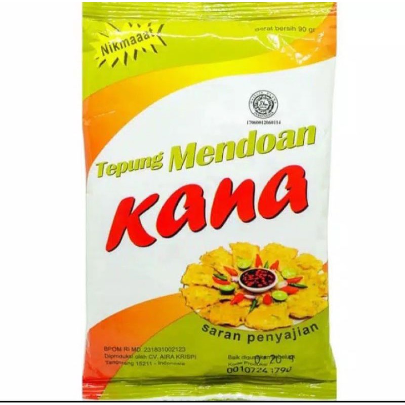 

tepung tempe mendoan Kana