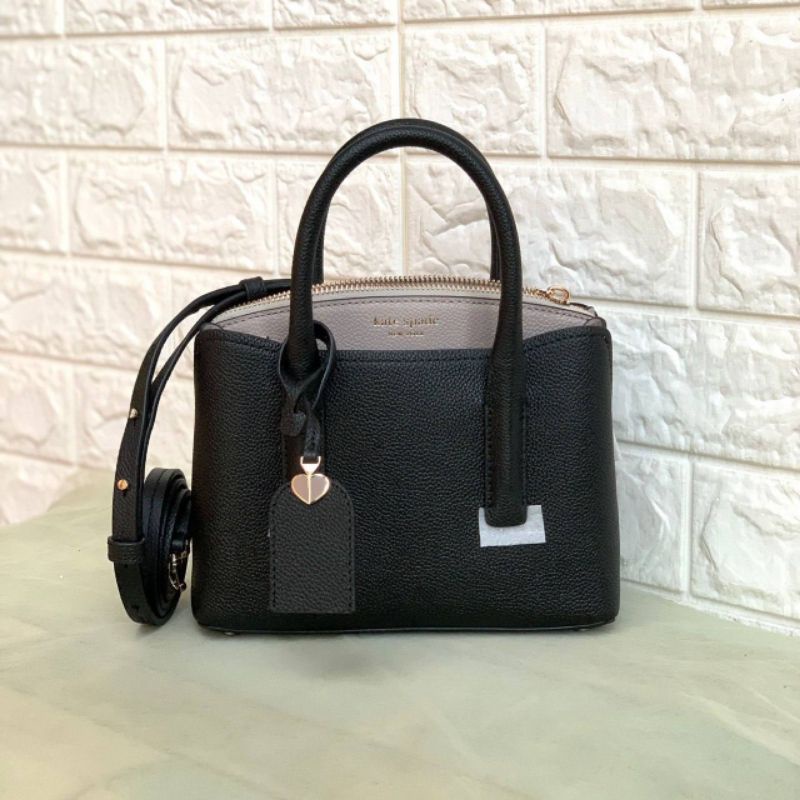 Ready KS margaux mini black taupe crossbody *2jt* (22×18cm)