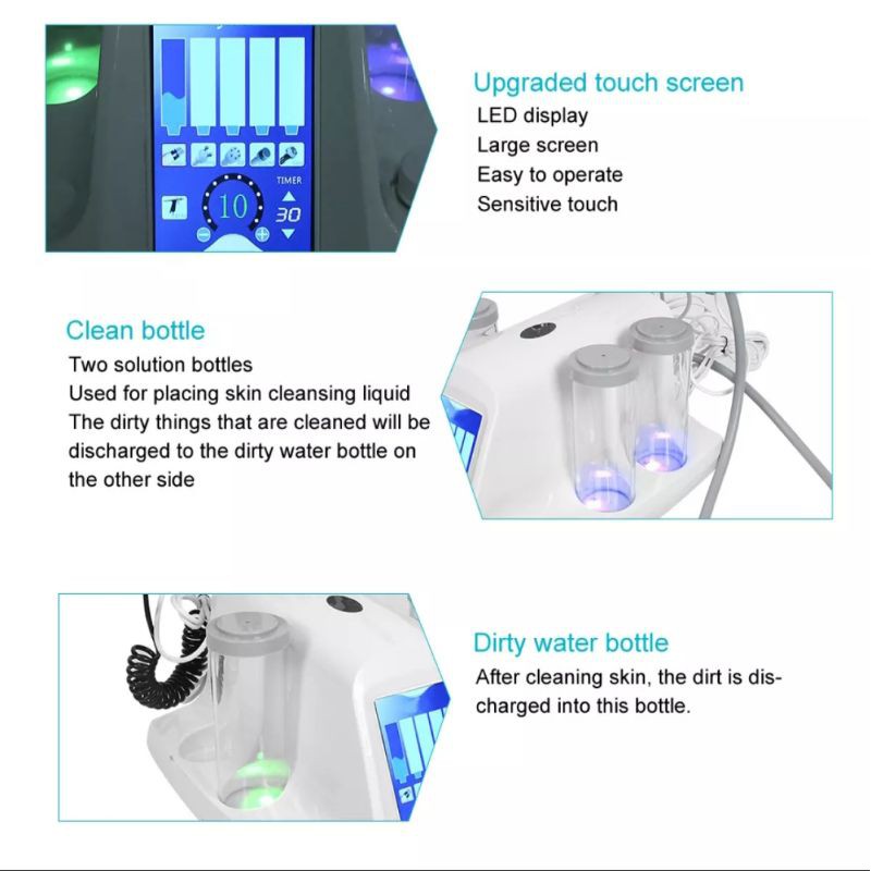 6 in 1 Facial Hydra Dermabrasion oxygen Peel-2