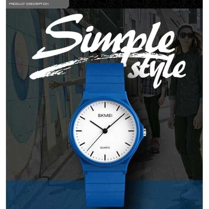 Jam Tangan Wanita Analog Simple Modis Elegan Fashion Quartz Terlaris ORIGINAL SK 419 Water Resistant