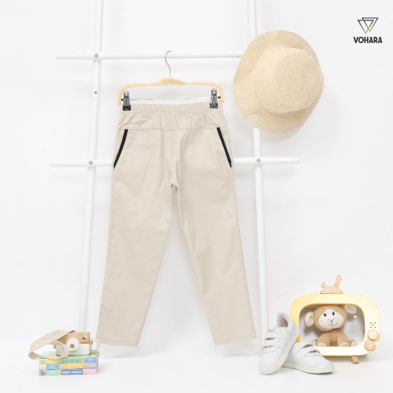 Celana Chino Anak Panjang size 24 26 28 Celana Panjang Anak Katun Twill Monalisa