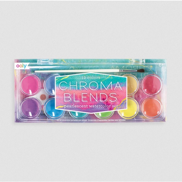 Jual Ooly Chroma Blends Watercolor Paint (Pearlescent) Indonesia|Shopee Indonesia
