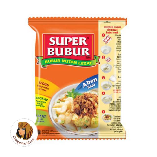

Super Bubur Abon Sapi 49gr