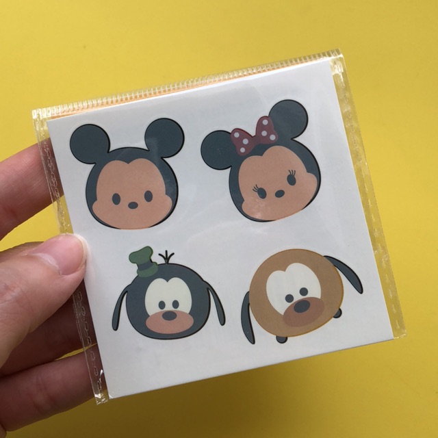 

POTATOO Disney Tsum Tsum Temporary Tatto Sticker