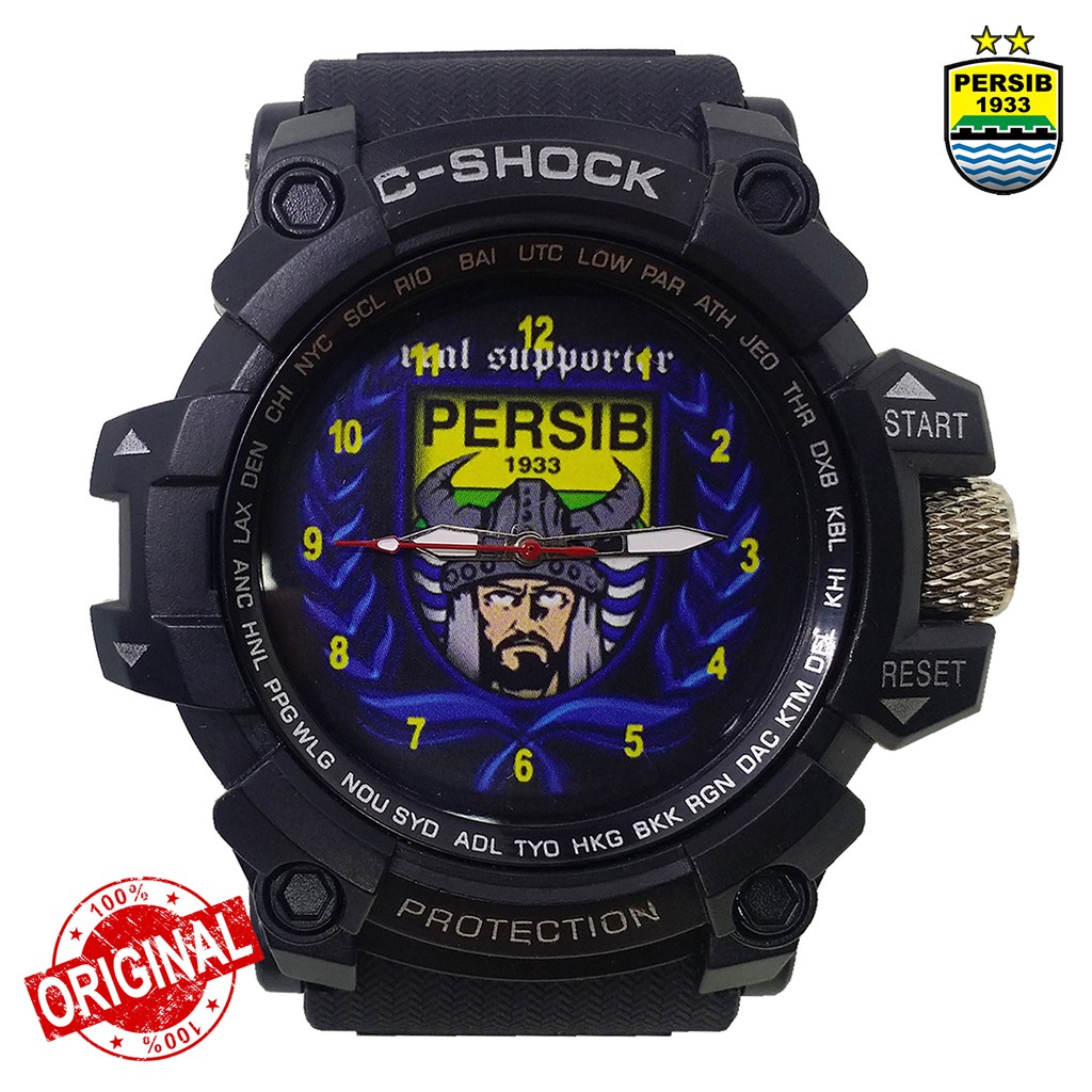 { BEST QUALITY } JAM PERSIB OUTDOOR ANTI AIR MOTIF REAL SUPPORTER