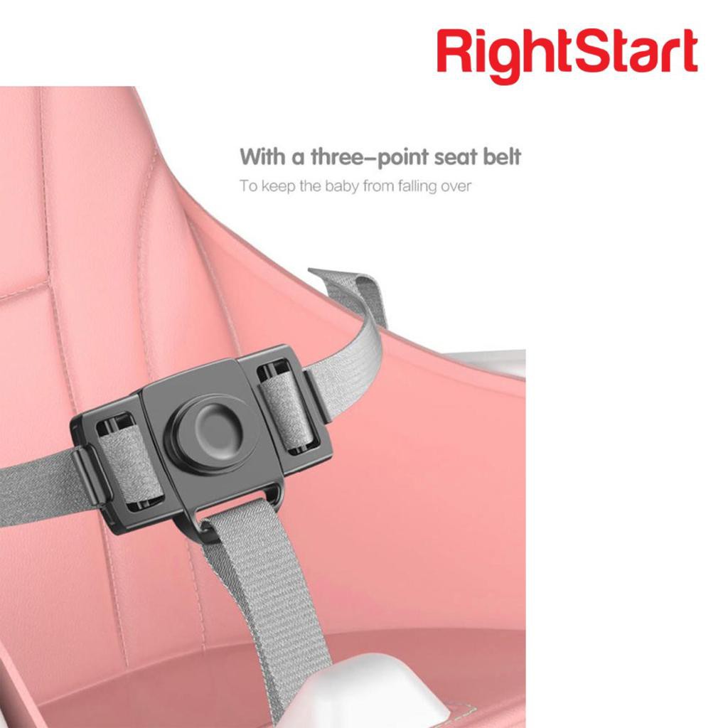 Right Start Lets Go Handle 4 in 1 High Chair 2379 Kursi Makan Bayi Baby Chair Multifunction Roadster