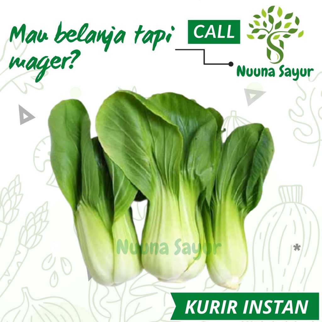 

SAYUR SAYURAN PAKCHOY PAKCOY POCOY DAN BUAH SEGAR 250 Gram