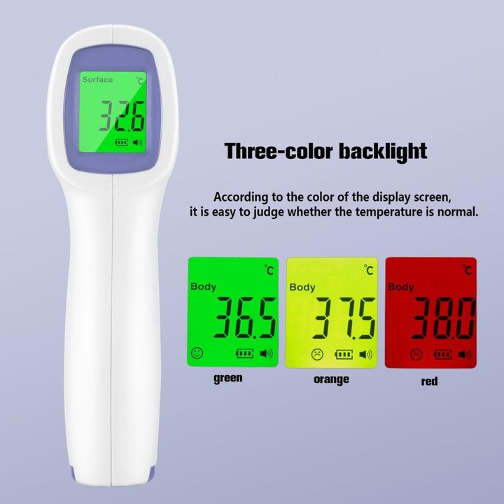 Thermometer Gun Thermometer Infrared Termometer Infrared Digital Suhu Tubuh Badan Thermogun