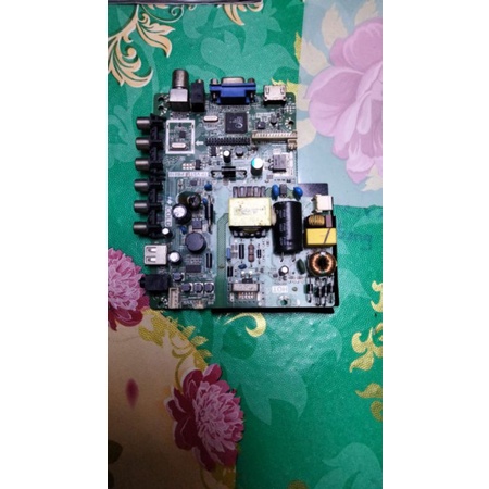 MB MAINBOARD MOTHERBOARD MESIN MOBO MODUL TV LED AKARI LE32P58 LE 32P58 32