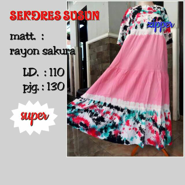 sekdres susun mat rayon sakura