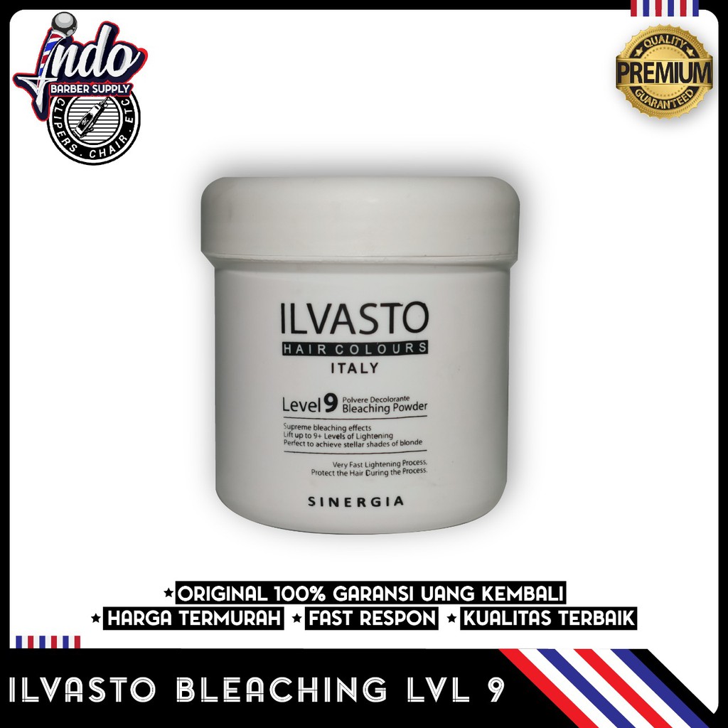 Ilvasto Bleaching Powder level 9 ORIGINAL 250g bubuk Bleaching rambut