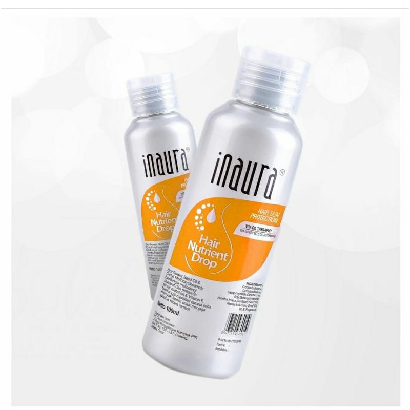 ♥Mahkota Ayu Kosmetik♥ Inaura Hair Nutrient Drop 100ml ( Vitamin Rambut )-1