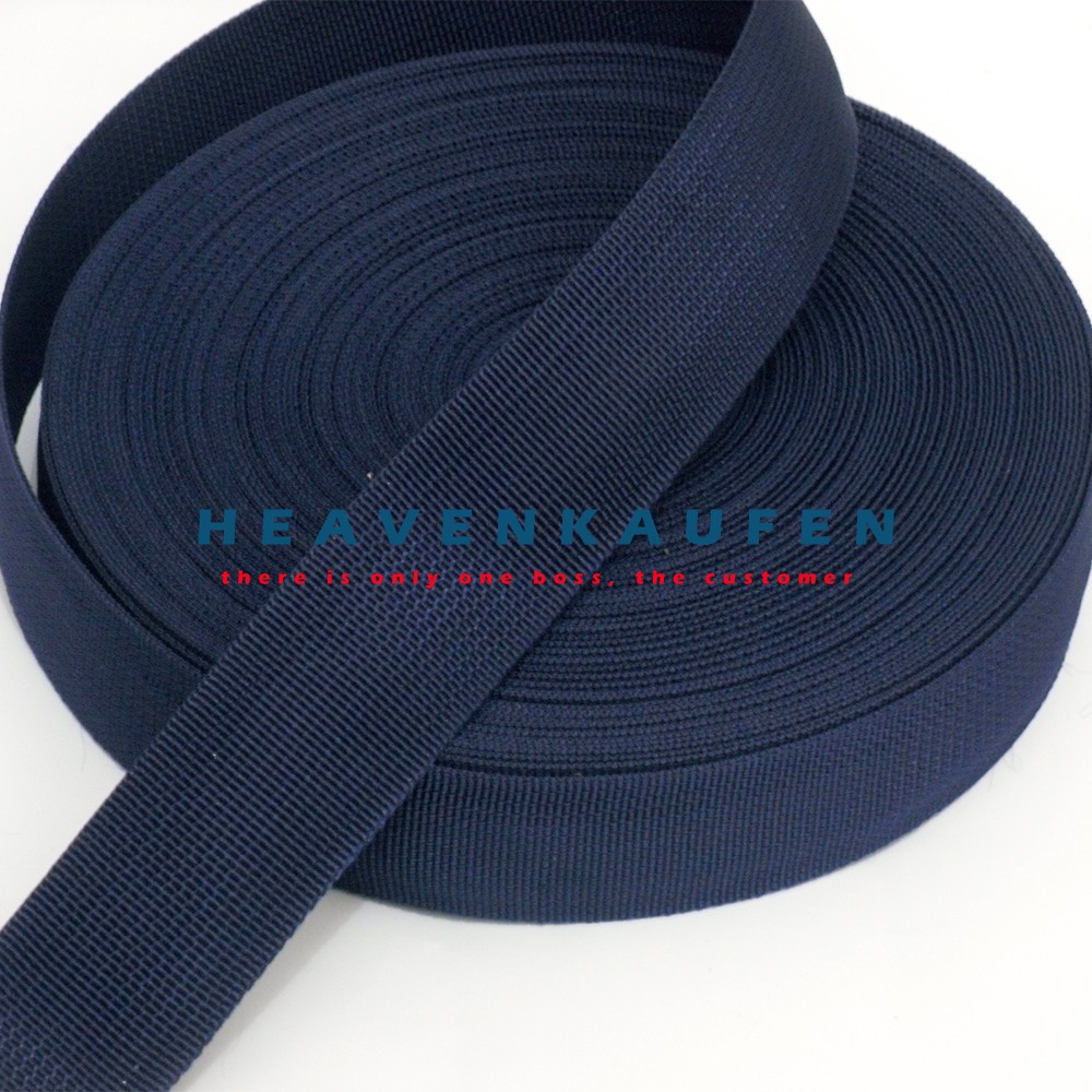 Tali Webbing 3,8 cm Biru Dongker