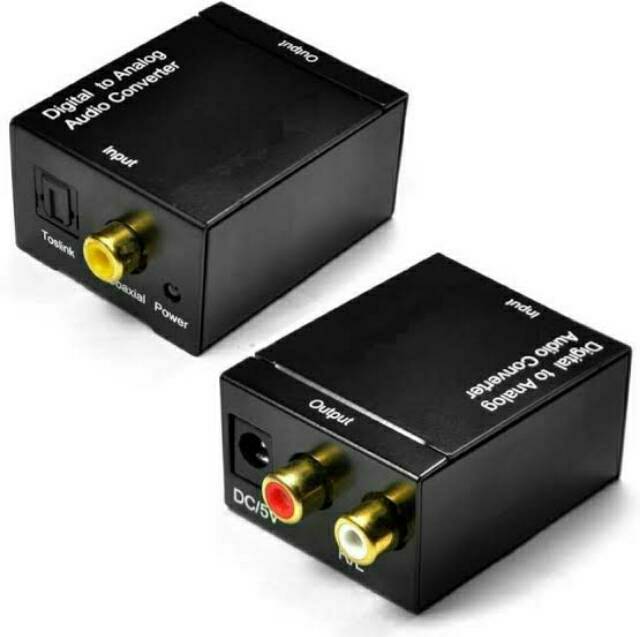 [COD] PAKET KONVERTER CONVERTER AUDIO DIGITAL TO ANALOG SPDIF OPTICAL KE ANALOG RCA + KABEL OPTIK OPTICAL AUDIO VENTION 1 METER / BISA UNTUK KE AMPLIFIER SPEAKER AKTIF ORIGINAL