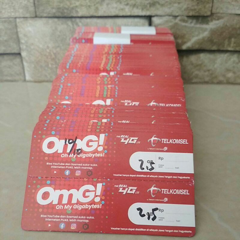 VOUCHER TELKOMSEL 2,5GB ALL JATENG-DIY