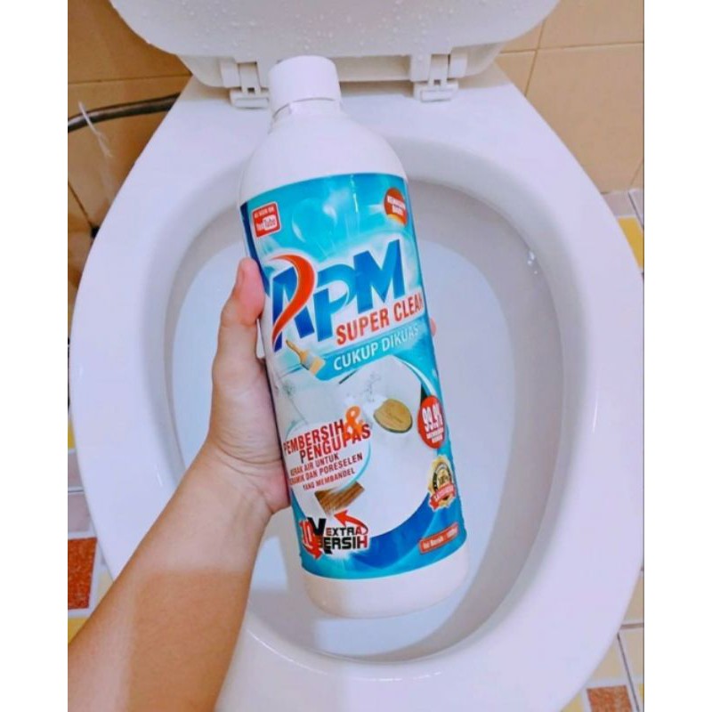 APM Super Clean Pembersih Kerak Lantai Kamar Mandi Toilet Jamur Kaca Porselen Kulit Jok