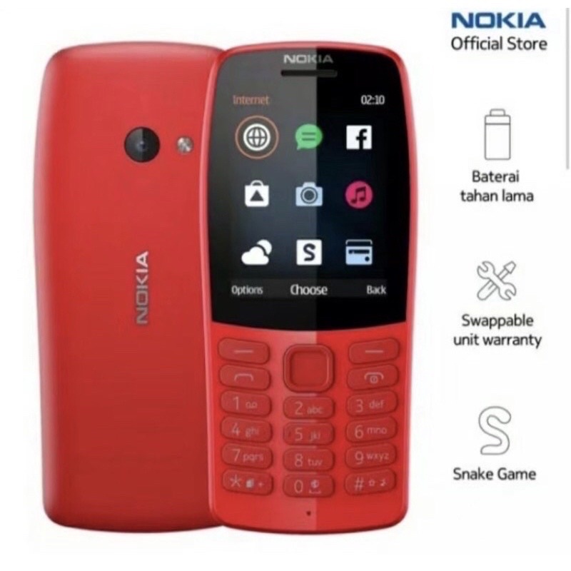 Nokia Jadul Kamera Murah Nokia 210 Brand Nokia