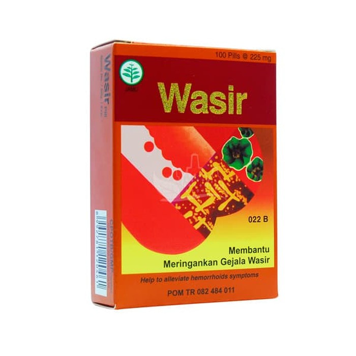 Jual Wasir 100 Pil Jamu Herbal Borobudur Shopee Indonesia