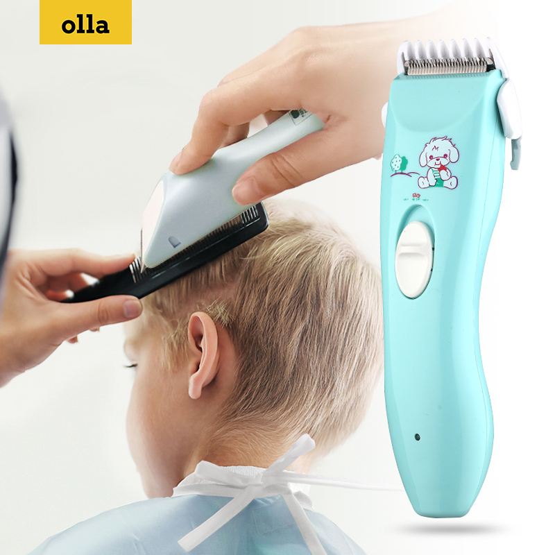 OLLA Baby Hair Clipper Alat Cukur Rambut Bayi Anak Lengkap &amp; Mudah untuk Dicuci，Hair clipper mesin