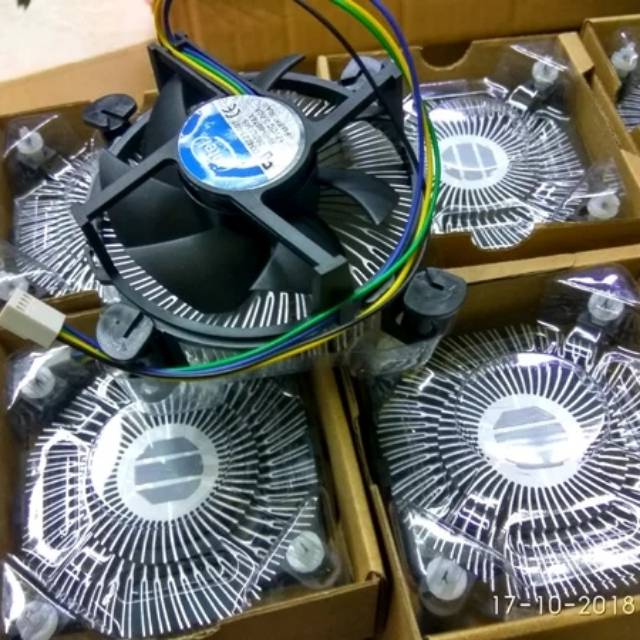 Cooling fan combo prosesor bisa buat socket lga 775 1150-1155-1156-1151