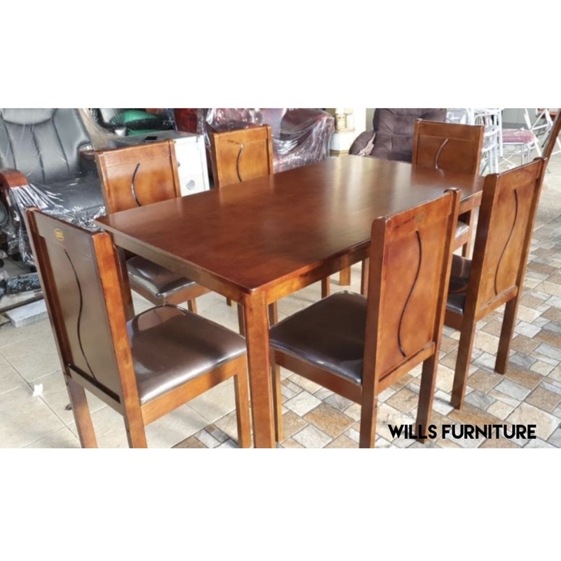 Meja makan kursi kayu jati jepara 4 kursi 6 kursi