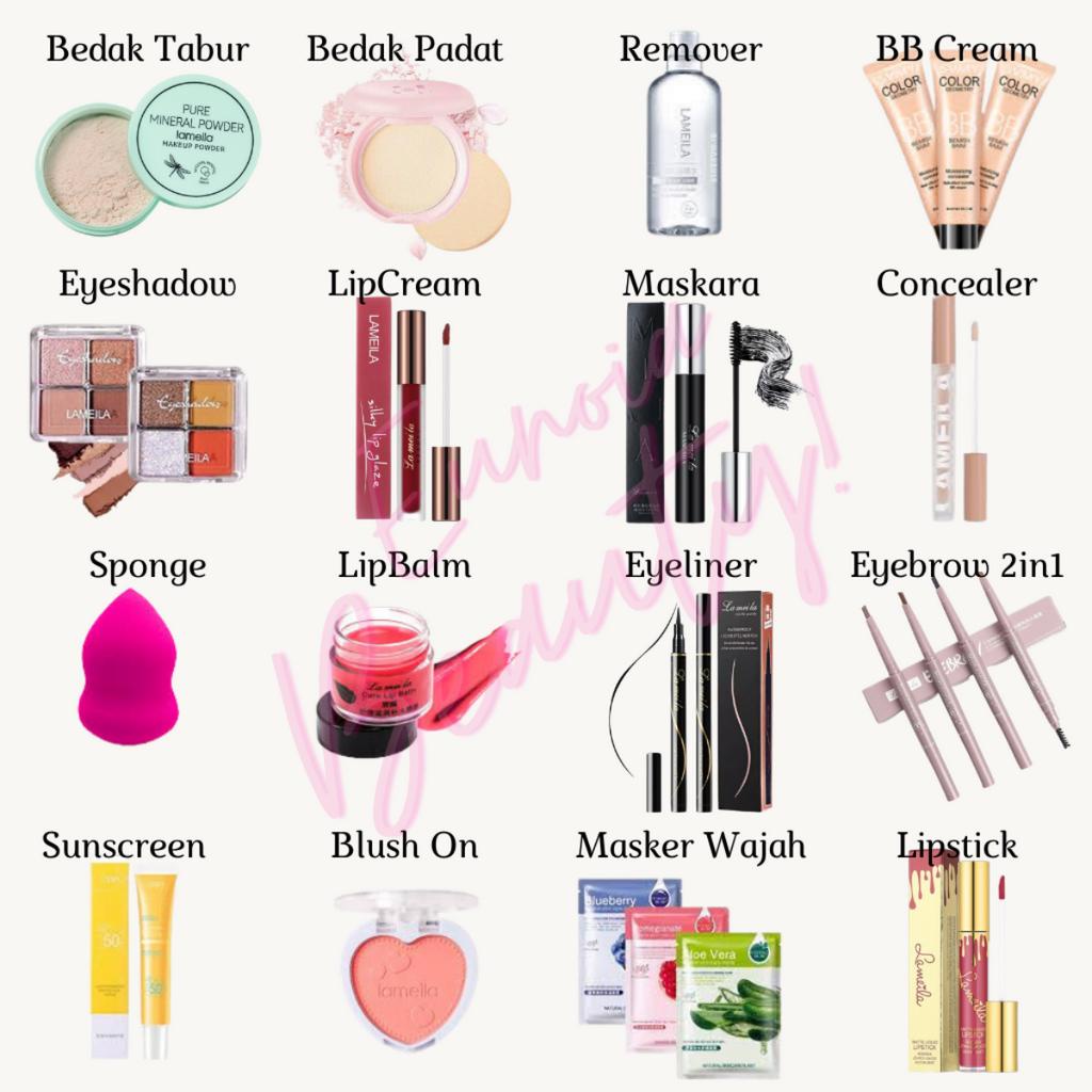 Paket Kosmetik 16 Item Terlengkap & Hemat - murah, Super Lengkap, dan Harga Terjangkau / kosmetik le