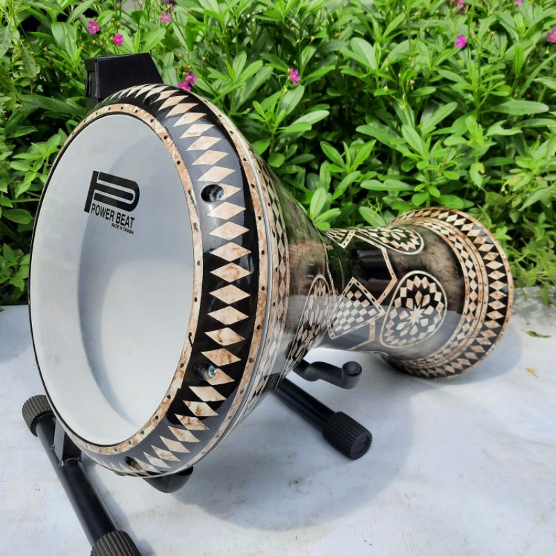 DARBUKA 9INC MOTIF TAS/KUNCI GRATIS ONGKIR