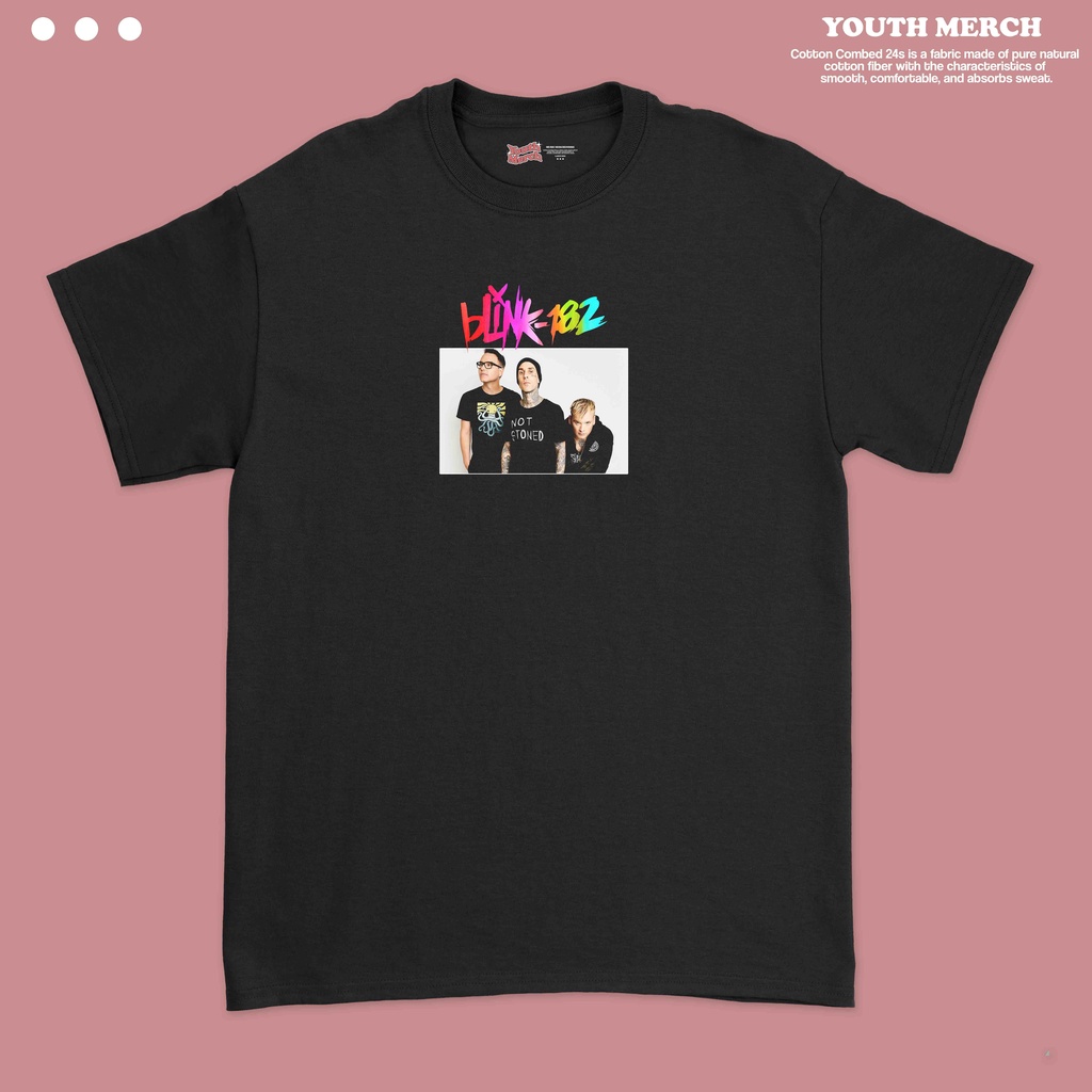 Kaos Musik Blink 182 - Musik Merch | Unisex | Baju Band Blink 182 | Blink 182 Tees