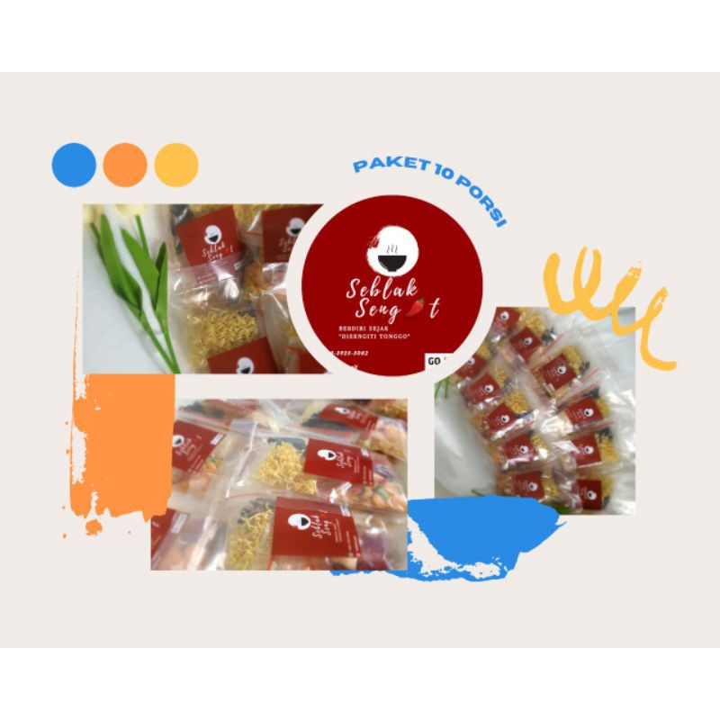 

Seblak Sengit Paket Isi 10