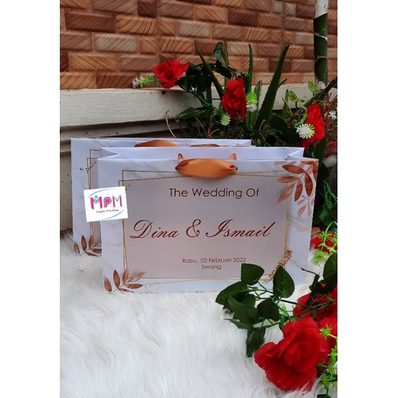 

PAPER BAG BRIDESMAID PREMIUM / TAS KERTAS BRIDESMAID NON PO