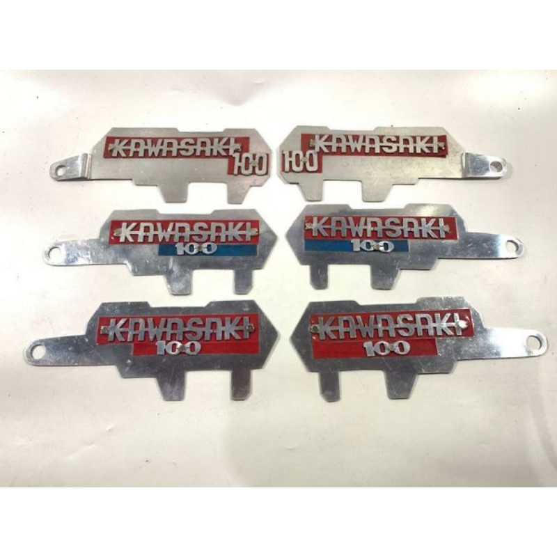 Emblem Variasi Footstep Fostep Foot Step Postep Kawasaki GTO KH110 KH100 KH Binter JOY AN80 G3 G7 KE