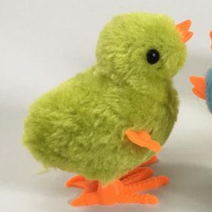 MMTOYS CM026 Mainan Anak Ayam Berjalan Model Putar Untuk Anak / Ayam Putar Jam-HIJAU
