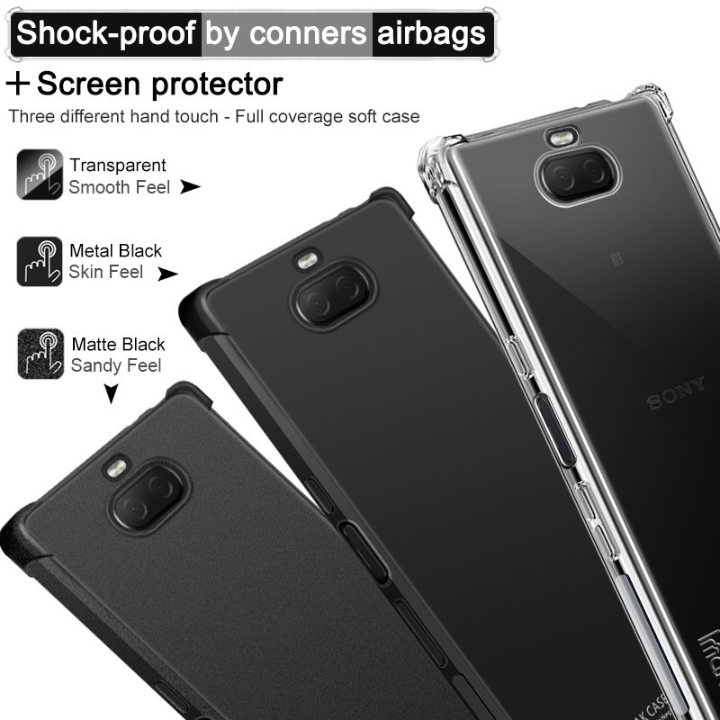 Imak Soft Case (Shockproof) - Sony Xperia 10 Plus