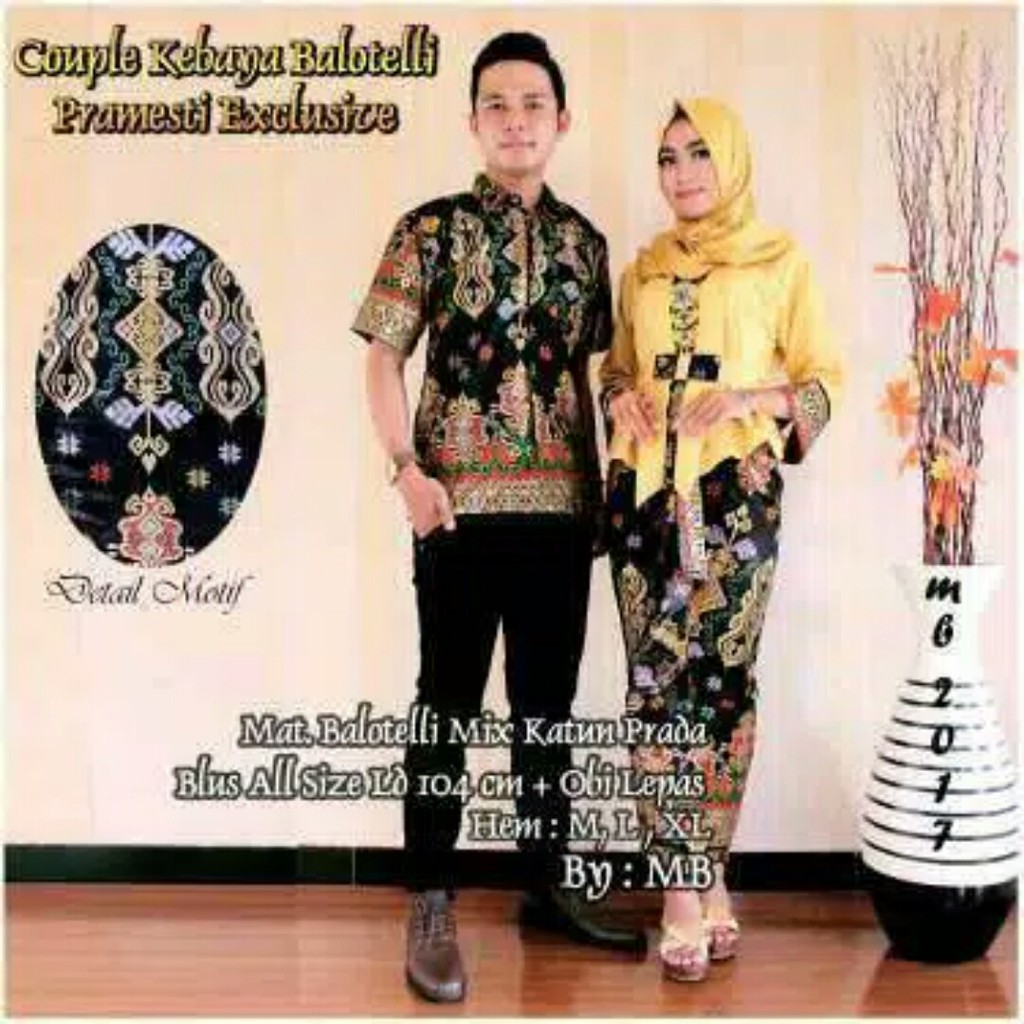 GROSIR SOLO - Couple Kebaya Pramesti Exclusive