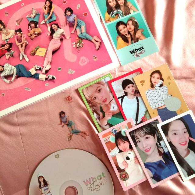 TWICE WHAT IS LOVE JUNGYEON MOMO MINA CHAEYOUNG TZUYU DAHYUN PC / STICKER / TRANSPARENT CARD