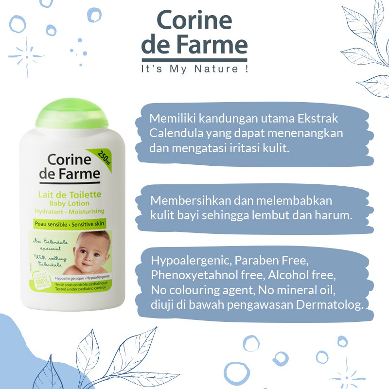 CORINE DE FARME BABY LOTION 250ML