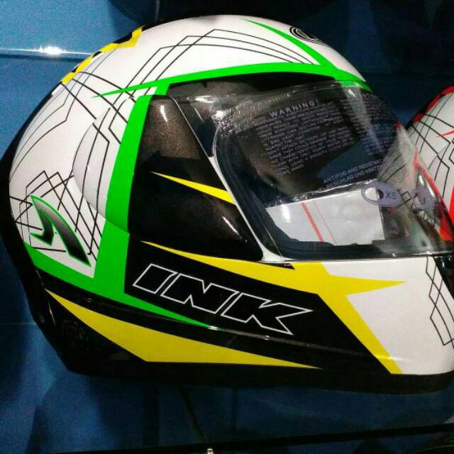 

INK Fullface CL Max Seri 3 - White Yellow