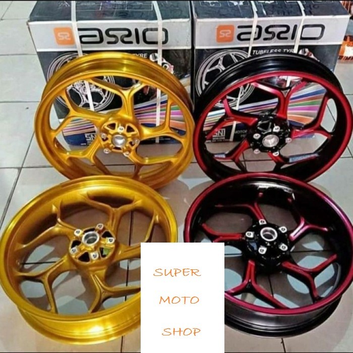Velg Axio cb150 new cb150 palang Y 4,5 inch depan belakang lebar SP