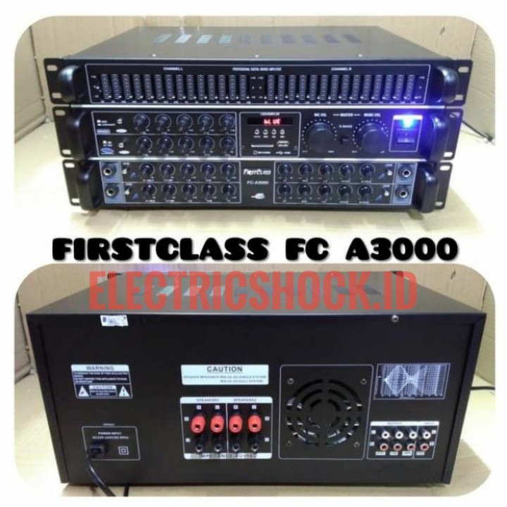 AMPLIFIER MIXER KARAOKE FIRSTCLASS FC A3000 / FC-A 3000
