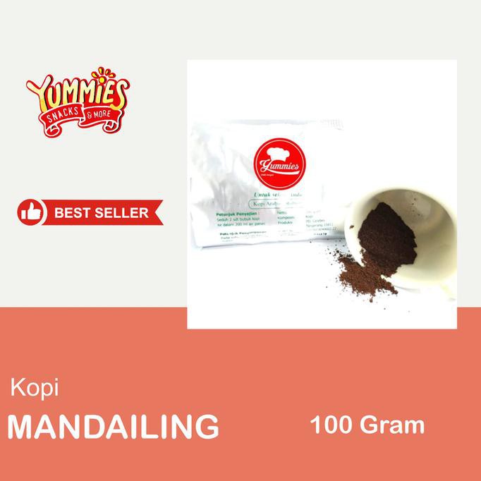 

Kopi Arabika Robusta Mandailing 100gr Original 100% - Giling Halus