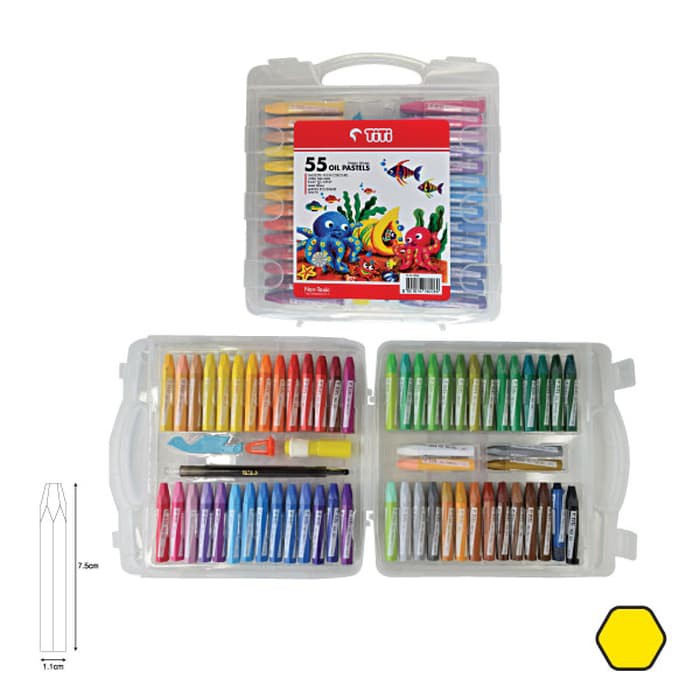 

Krayon Minyak Oil Pastel 55 Warna Joyko