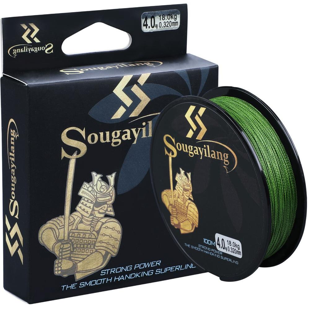 Senar Pe 4 Colors 100M Senar Pancing Kuat 4 Braided Fishing Line 12Lb-40Lb Senar Pancing Kuat Dan An