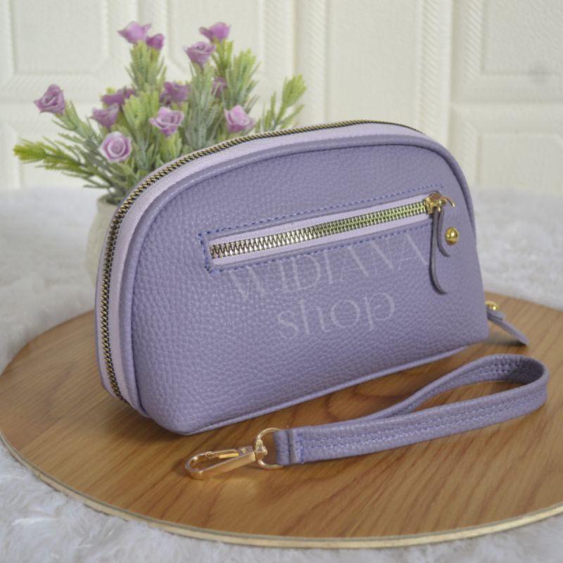 Dompet Wanita Papirut  Bapau Kulit Jeruk Sintetis Terlaris Skat Kartu COD-2