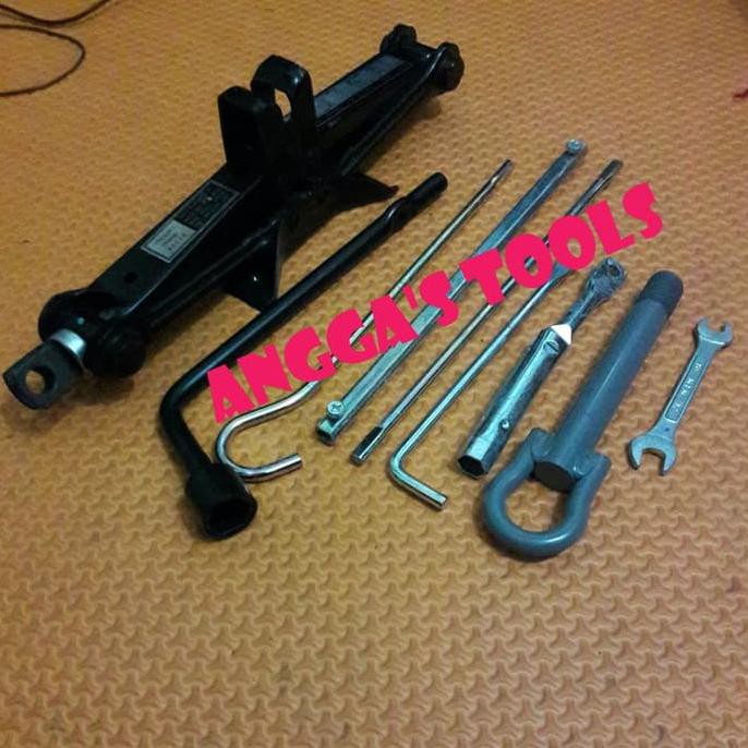 Dongkrak Jembatan Mobil Avanza Xenia Ertiga Full Set Original