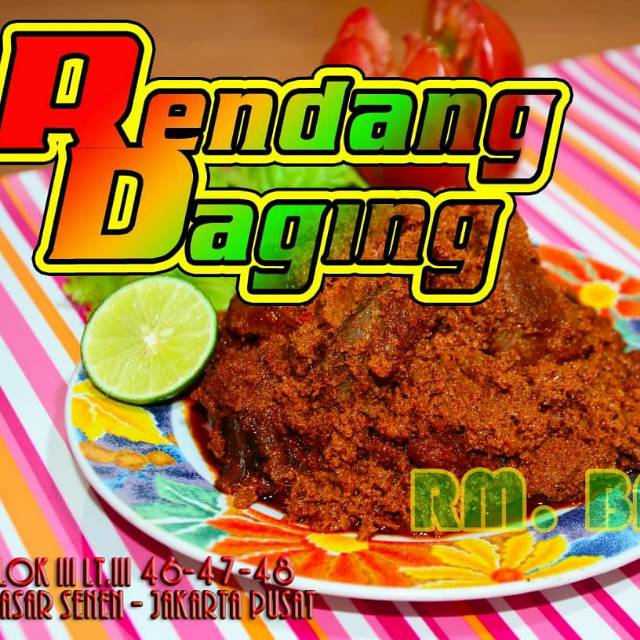 

Daging rendang 0,5 kg RM Bahagia Proyek Senen