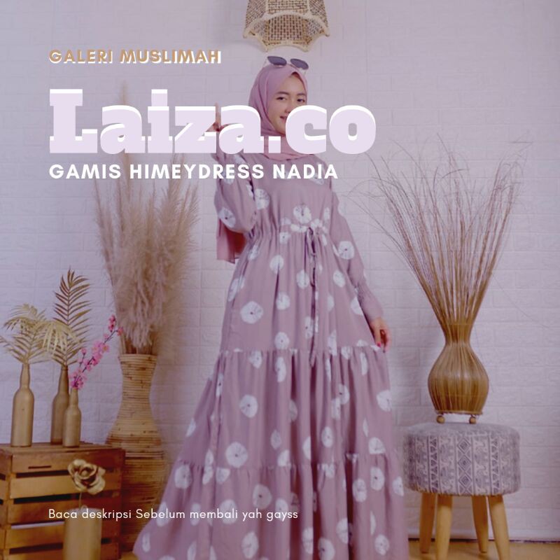 gamis muslimah dress/HIMEYDRESS NADIA