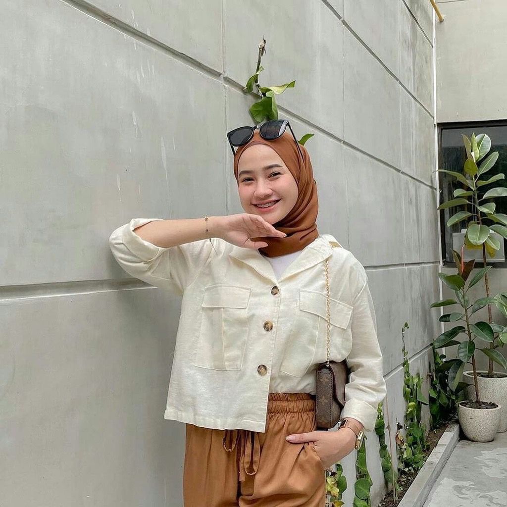 1KG MUAT 4PCS | JOSE JOZY PARKA LINEN NAMI OUTER KOREAN STYLE HITS OOTD SELEBGRAM FASHION GROSIR MURAH TERKINI WANITA