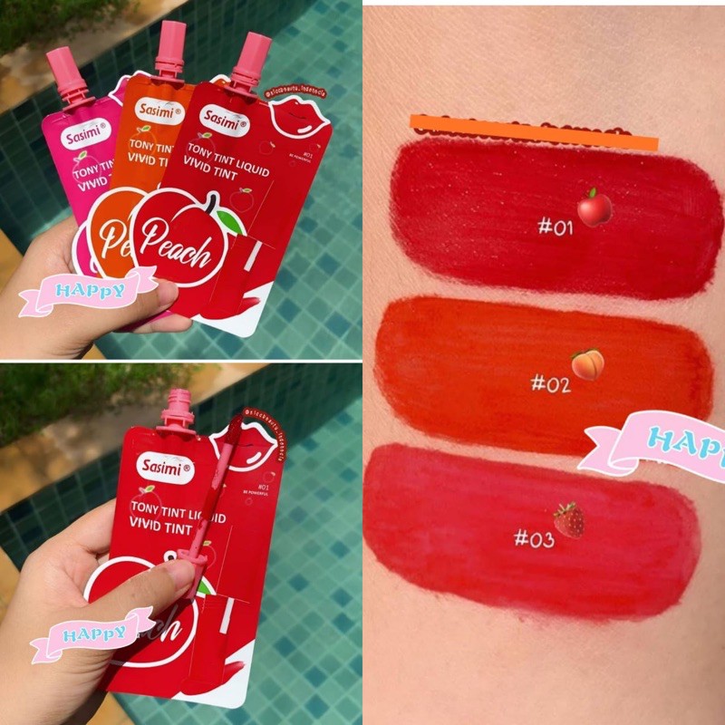 [ ECER ] LIPTINT SASIMI CHERRY BLASSOM &amp;  HENGFANG FASHION