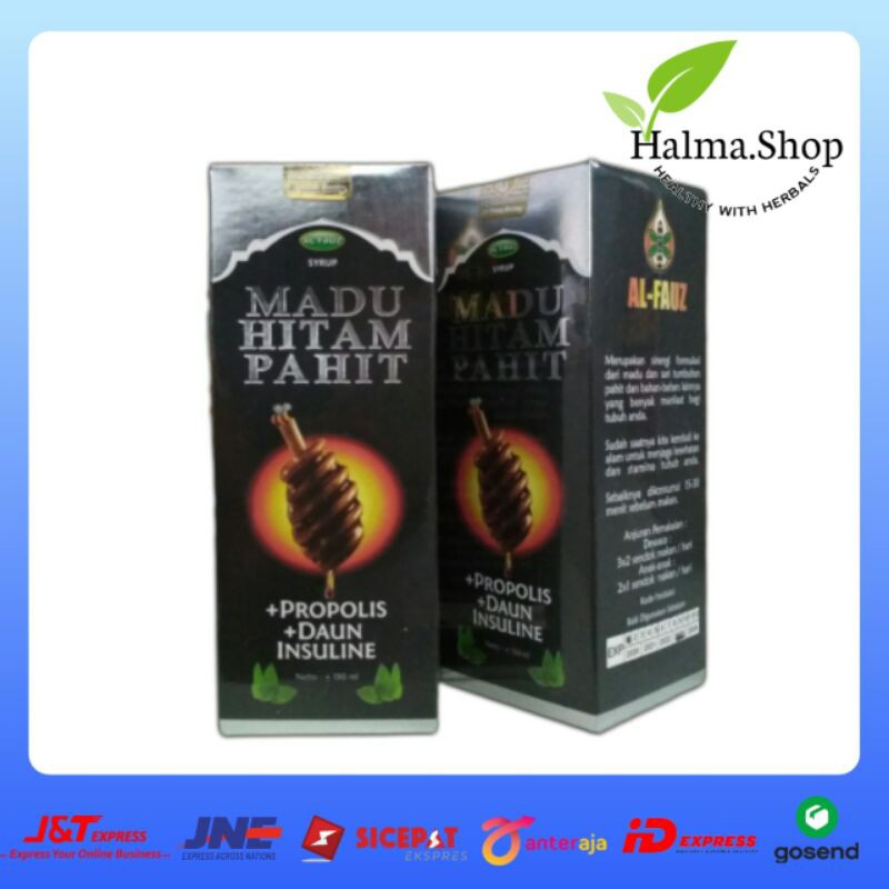 

Madu hitam pahit alfauz 150gr