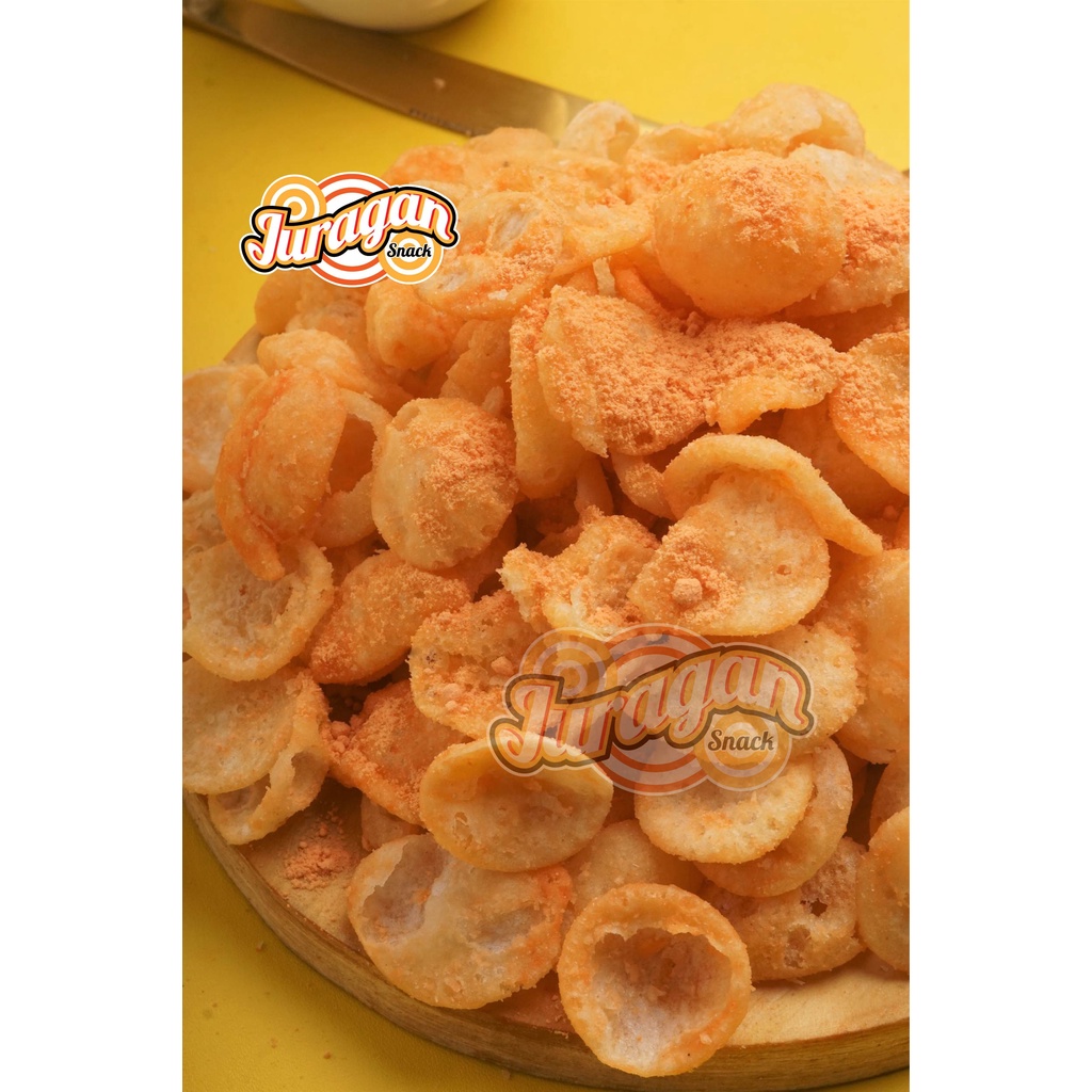 CIMOL GARING BBQ 125 gram snack kiloan makanan ringan jajanan cemilan camilan asin gurih murah